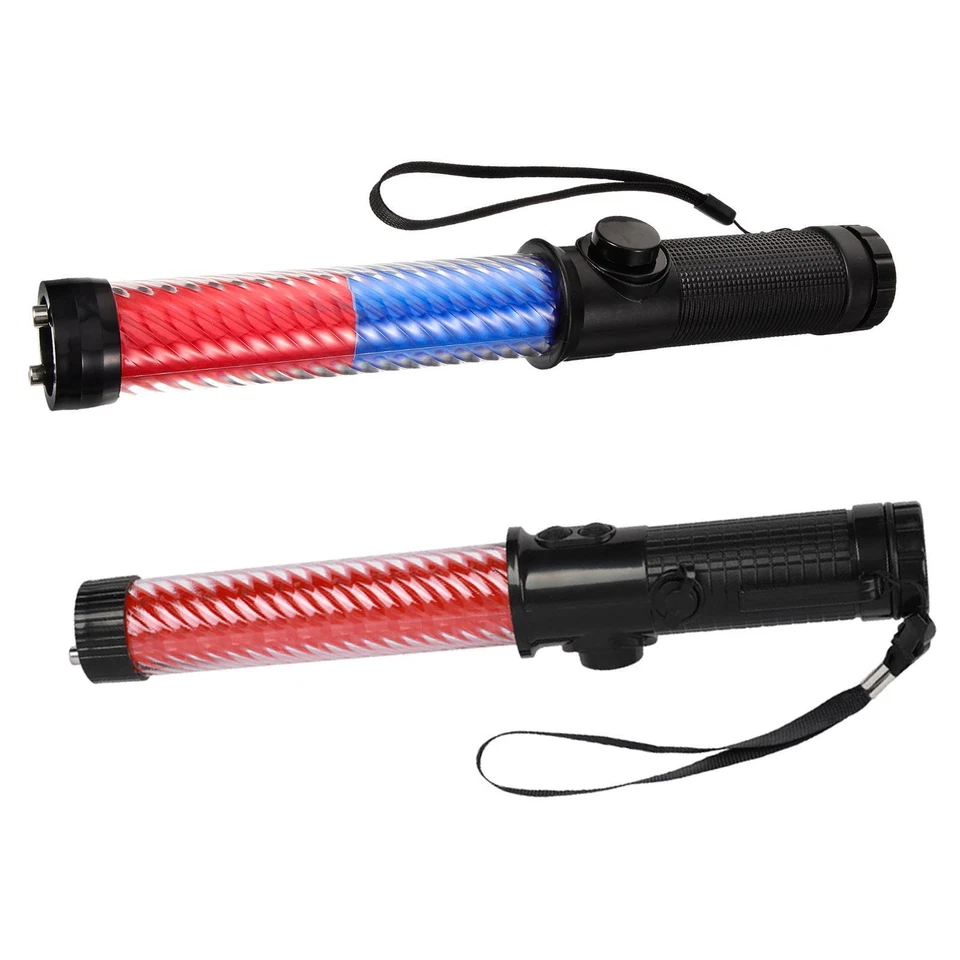 Traffic Control Wand Practical LED Signal Wand for Parking Guide School Road - Image 1 of 1