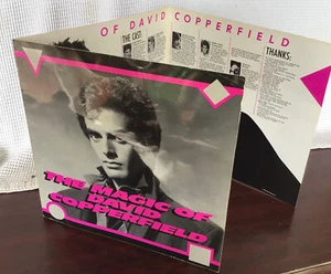 1986 MAGICIAN DAVID COPPERFIELD MAGIC ILLUSION SHOW TRIFOLD PROGRAM Show Cast - Picture 1 of 10