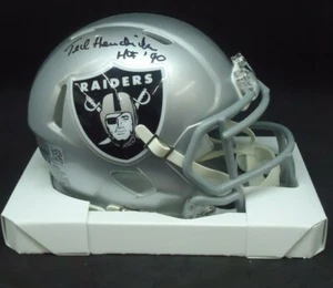 TED HENDRICKS Signed RAIDERS Mini-Helmet TRISTAR COA - Picture 1 of 4