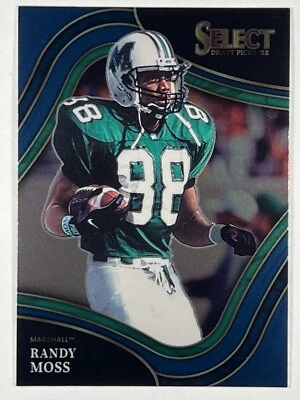 Randy Moss 2022 Panini Select Draft Picks - Blue (Retail Base) #162 - Image 1 of 2