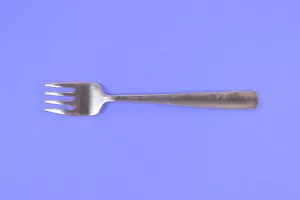 Forchetta per insalata Gense Sweden 18-8 inox sfaccettatura 6 1/2" - Foto 1 di 7