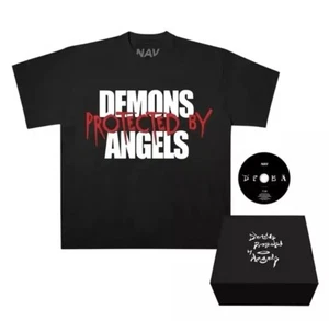 Nuovo In Confezione Vlone Demoni Protetti Da Angeli Nav Boxed Set Taglia XL Sigillato! - Foto 1 di 4
