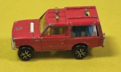 Majorette - Range Rover - Fire Department - No 246 1:60 Released 1970S - Loose - Image 1 of 4