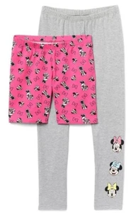 Minnie Mouse Joggers Pants and Bow Bike Shorts - Picture 1 of 3
