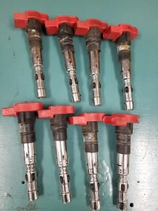 2004 - 2009 Audi S4 B7 4.2L V8 Ignition Coil Set OEM #243AN - Picture 1 of 4