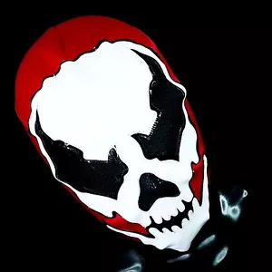 DISFRAZ MÁSCARA LUCHADOR LUCHADOR LUCHADOR LUCHA LIBRE MÁSCARA MEXICANA CALAVERA - Imagen 1 de 10
