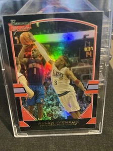 2003 Bowman signatures Allen Iverson **Rare** 108/125 - Picture 1 of 3