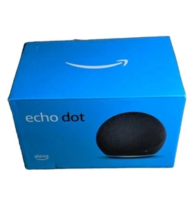 Open Box Amazon Echo Dot (4. Gen.) Smart Lautsprecher - Schwarz - Bild 1 von 3