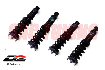 Kit de bobinas súper bajas D2 Racing serie RS para Acura TL 2004-2008 todos los modelos Foto 1 de 2