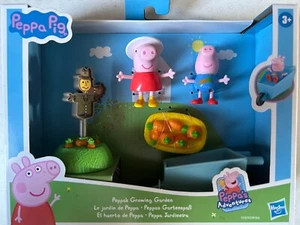 Peppa's Growing Garden Spielset mit Vogelscheuche, Peppa Pig, George, brandneu - Bild 1 von 2