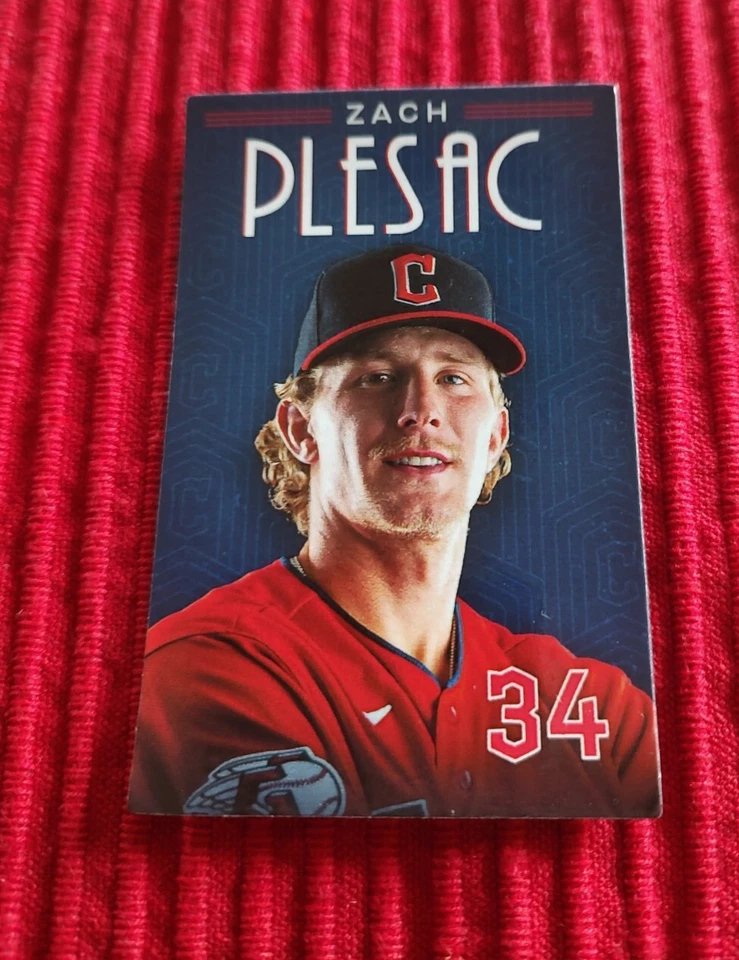 Imán Zach Plesac Cleveland Guardians 2022 Foto 1 de 1