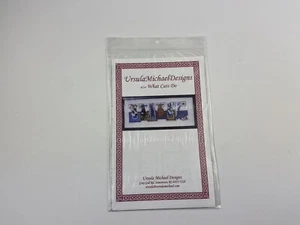 Ursula Michaels What Cats Do Cross Stitch Pattern Quilt Kitty - Picture 1 of 2