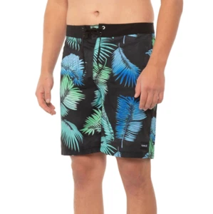 Hurley Board Shorts Mens Size 30 La Palma Tropical Quick Dry Shorts 20" New S - Picture 1 of 4