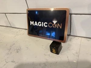 Magic The Gathering MTG MagicCon Atlanta Unknown Planechase Card Dice Set - Picture 1 of 1