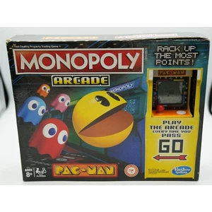 Monopoly Arcade Pac-Man Edition Hasbro Board Game Sealed Minor Box Damage - Picture 1 of 4
