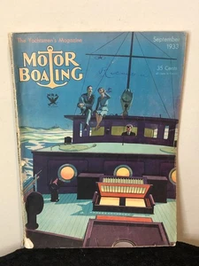 Motor Boating Yachtsmen's Magazine September 1933 Records Regatta - Picture 1 of 8