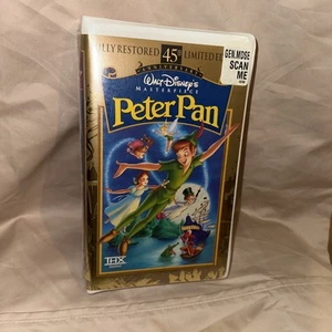 Peter Pan (VHS, 1998, 45th Anniversary Limited Edition) - Picture 1 of 3