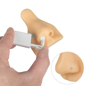 3D Silicone Nose Model Flexible Fake Nasal Exercise Model for Practicing Bright - Picture 1 of 24