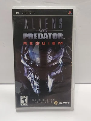 Aliens VS Predator Requiem PSP Sony Playstation Portable Game-CIB- Tested - Image 1 of 4