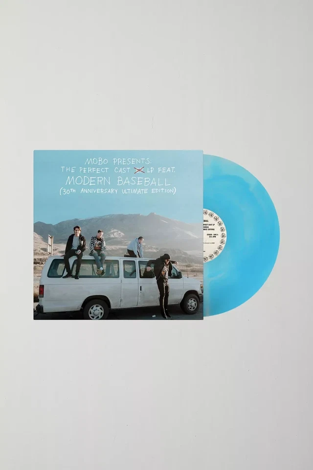 Modern Baseball - The Perfect Cast, Vinyl  2LP, Clear  Blue Swirl PRESALE #/300 - Image 1 of 1