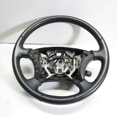 Toyota 4runner 2003-2009 volante cuero negro con crucero y radio controles Foto 1 de 4