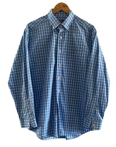 Vineyard Vines Classic Fit Tucker Hemd Button Down Langarm blau kariert Large - Bild 1 von 10