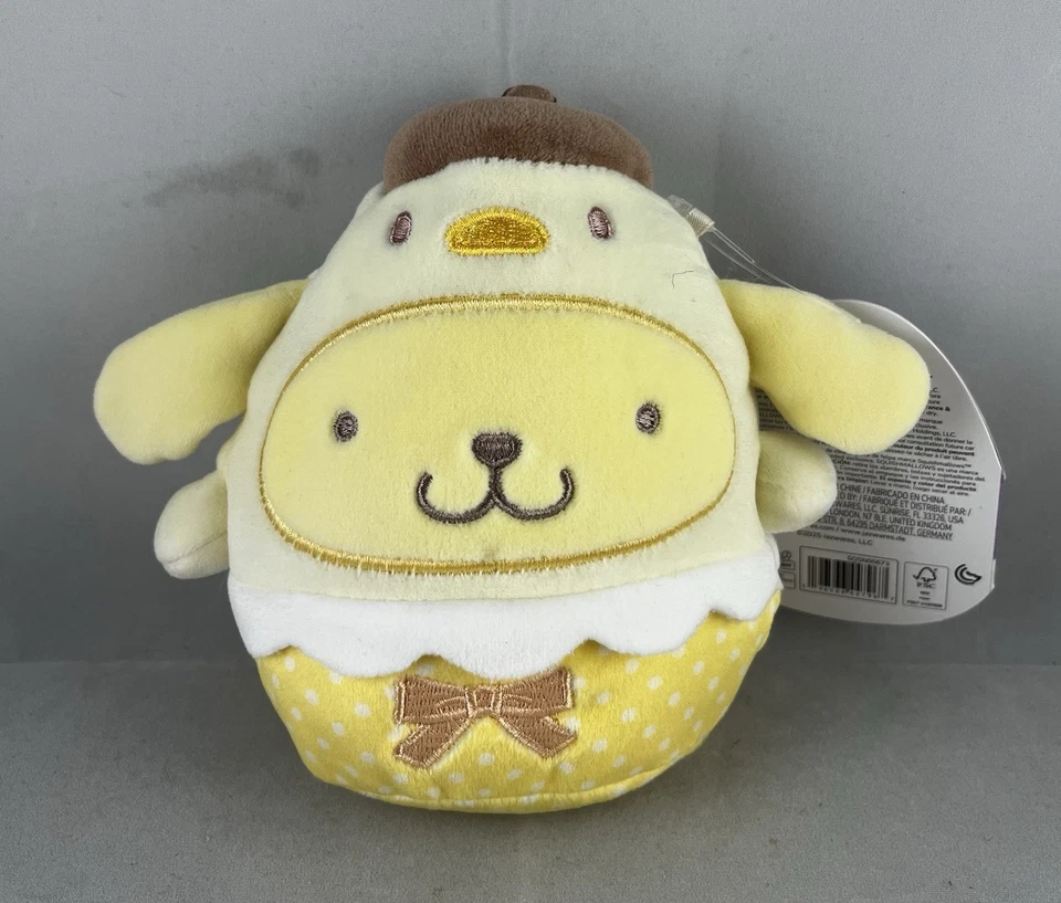 Squishmallows 5" Easter Hello Kitty Pompompurin Jazwares Sanrio Chick Plush Soft