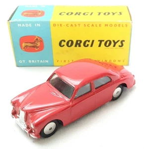 Corgi Toys England 1:48 RILEY PATHFINDER SALOON #Red #205 C-9+ New! MIB`56 RARE! - Picture 1 of 8