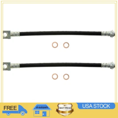 2x Manguera de línea de freno inferior trasera para Camaro Chevrolet 1984 1985 1986 1987 XH Foto 1 de 3