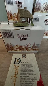 Lilliput Lane Daisy Cottage nuevo en caja + escrituras - Imagen 1 de 5
