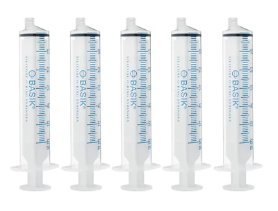 60cc | 60ml BASIK ENFit Alimentación Reutilizable Jeringa Silicona Junta Tórica 5/paquete Enteral Foto 1 de 4
