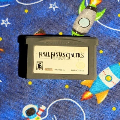 Final Fantasy Tactics Advance Nintendo Gameboy Advance Authentic Tested SAVES FF - Image 1 of 4