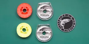 2 Sistema de Gestión de Línea de Pesca Tenkara Línea S1 bobinadora + 12 ft PE Líder Furcado - Imagen 1 de 12