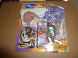 Figura SLU 1998 Starting Lineup College Fame Magic Johnson Michigan State - Imagen 1 de 4
