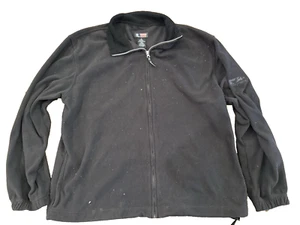 Free Country Men’s Black Ribbed Full Zip-Up Size XL FREE SHIPPING! - Picture 1 of 10