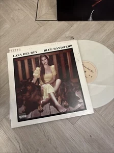 Lana Del Rey Blue Banisters Transparent White Vinyl 2LP Rare - Picture 1 of 5