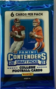 1 - 2021 Panini Contenders Blaster Pack Draft Picks NFL Football Sealed AUTO? - Bild 1 von 2