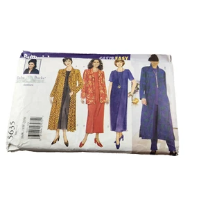 Butterick 5635 Delta Burke Chaqueta Plumero Vestido Top Pantalones 16w-18w-20w petite - Imagen 1 de 2