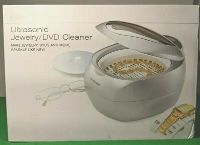 Brookstone Ultrasonic Jewelry Cleaner and DVD Cleaner, Working - Image 1 of 4