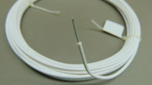 5 Feet High Voltage Silver Plated PTFE 18 AWG Wire 13 KV Gore Test Lead Cable - Picture 1 of 4