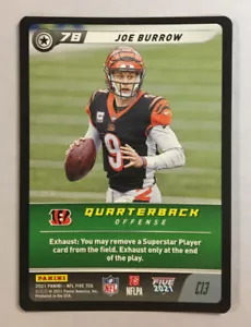NFL Five Joe Burrow 2021 #C13 común - Imagen 1 de 1