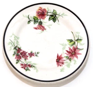Syracuse Plate Floral Dessert Bread Plate Flora of the South Diner Retro 6.5" - Picture 1 of 6