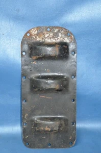1917-1924 Ford Model T Oil Pan 3 Dip Inspection Plate Cover Original Part 15.5x7 - Picture 1 of 9