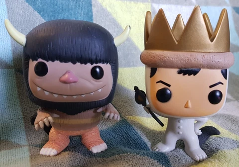 Max & Carol Pop Max 01 Where the wild things are Funko Pop! Vinyl  2014 No Boxes Cover
