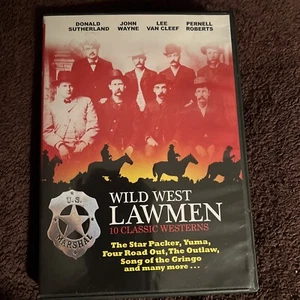 Wild West Lawmen (DVD)-10 Classic Westerns - Picture 1 of 2