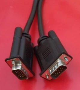Cavo di collegamento VGA da maschio a maschio, Pan International, 15 pin, 84 cm - Foto 1 di 2
