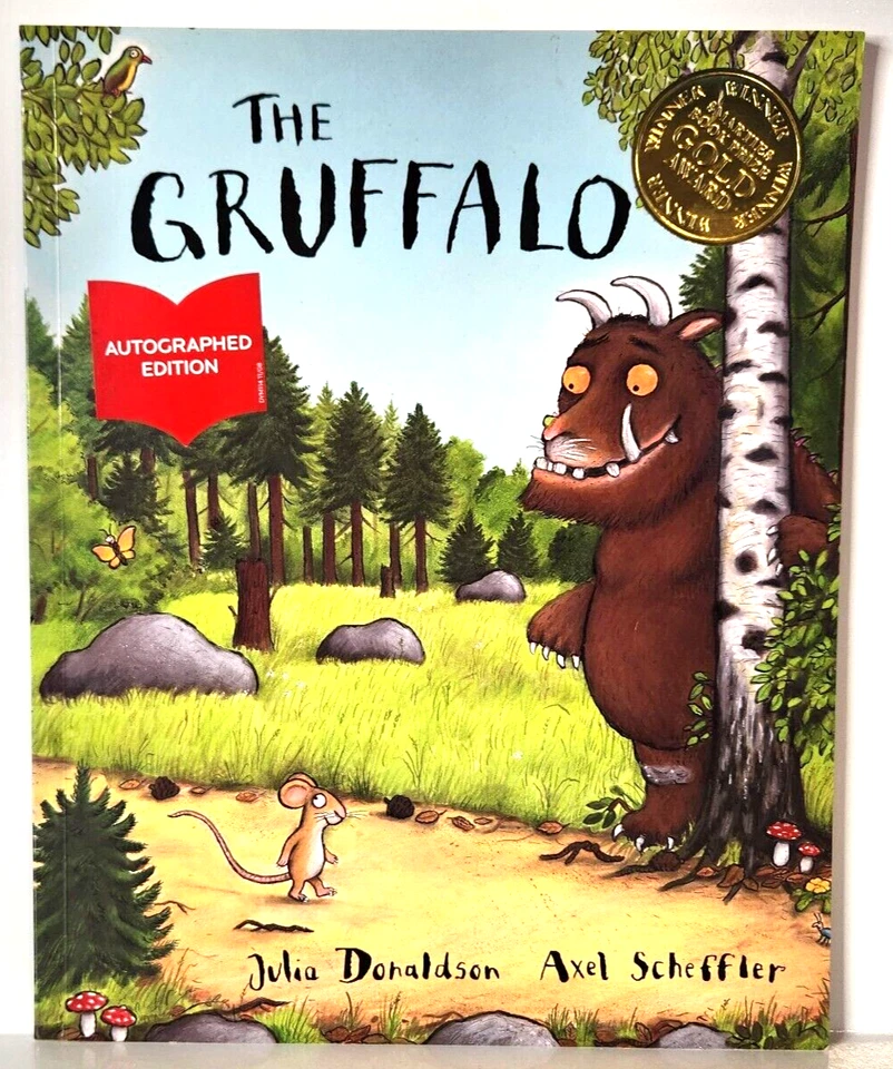 The Gruffalo от Джулии Дональдсон (подписанная книга в мягкой обложке, 2001) - Изображение 1 из 4