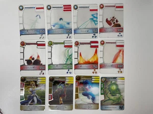 Redakai 12 x Silver cards bundle Sensory Shock Infinita Ky Zane Sonic Slap - Picture 1 of 6
