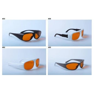 Gafas protectoras láser infrarrojas 180 - 534nm y 740 -1100nm protección láser YAG - Imagen 1 de 10
