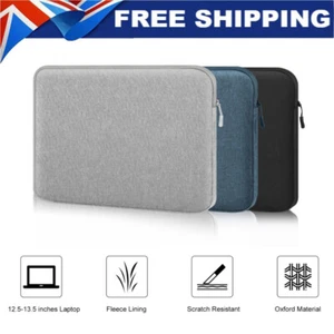 UK Laptop Sleeve Bag Carry Case Cover Pouch For Macbook Air Pro HP 10-16.7in - Picture 1 of 15